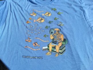 Tee Shirt with deep sea diver